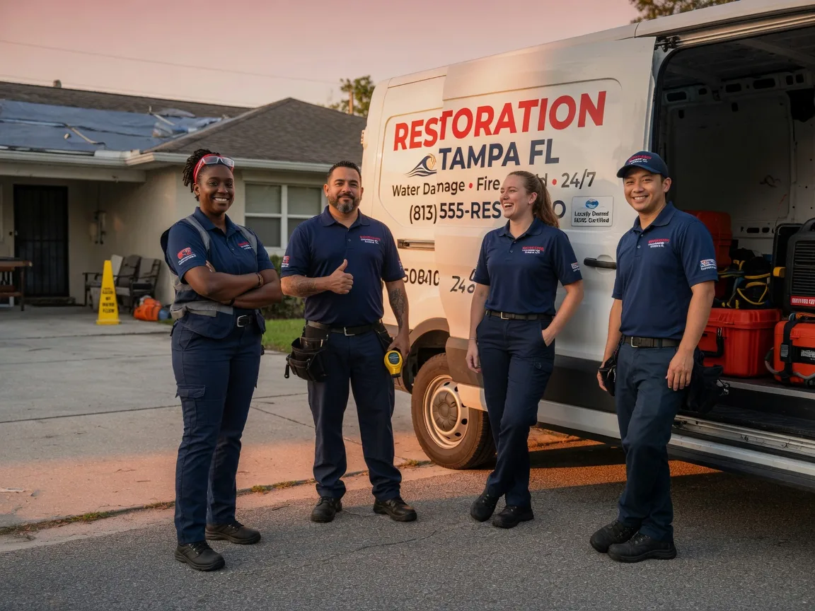 Water Damage Restoration company in Mobile, AL